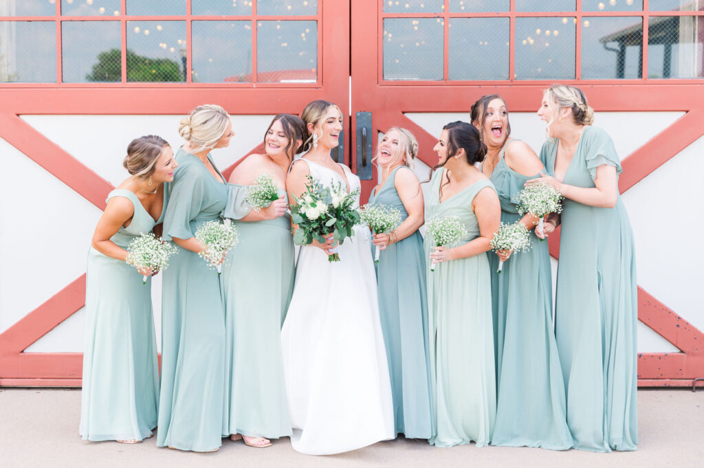 full bridesmaids shot